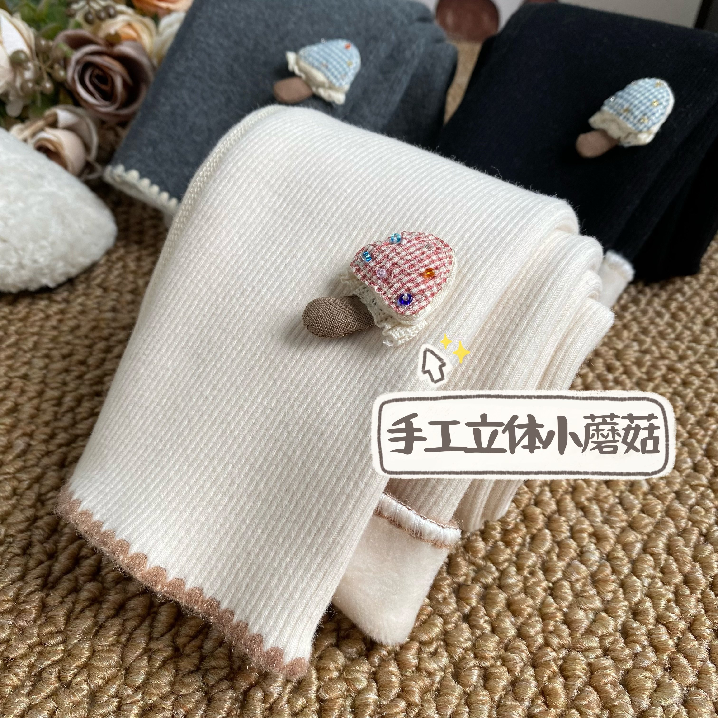 女童加绒加厚打底裤秋冬款儿童冬季女孩外穿休闲裤子宝宝冬装棉裤,淘宝优惠券,粉丝福利购,淘宝优惠卷