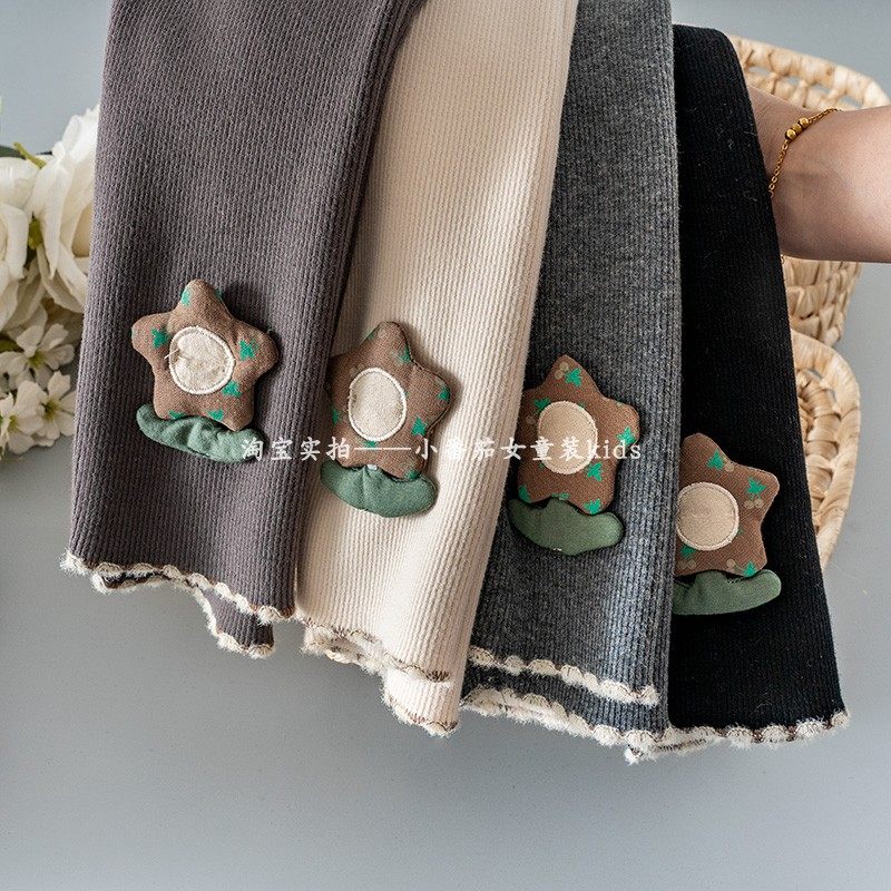 女童加绒裤子秋冬款儿童冬季洋气一体绒外穿打底裤女宝宝冬装薄绒,淘宝优惠券,粉丝福利购,淘宝优惠卷