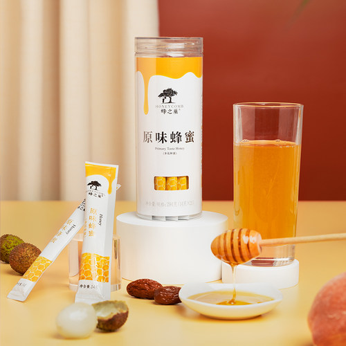蜂之巢蜂蜜独立小包装条蜜纯正天然便携袋装成熟土蜂蜜百花蜜条 - 图2