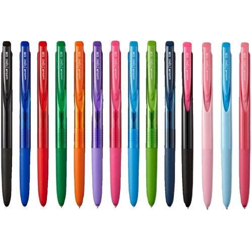 Япония Uniball Mitsubishi Netural Pen Umn155 нажимает на ручку черное 0,5 студента с низким сопротивлением