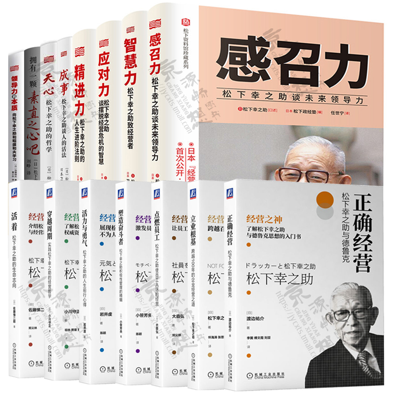 松下幸之助经营管理全集正确经营立业根基点燃员工塑造奋斗者活力勇气感召力应对力智慧力精进力松下幸之助经营哲学企业管理书籍-图2