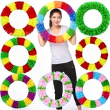 Церемония открытия Движения цветочного кольца с твердым кружком в детском саду танцевальной гимнастики