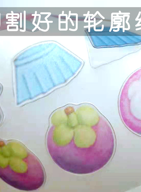 diy免剪热缩片耳钉款系列二