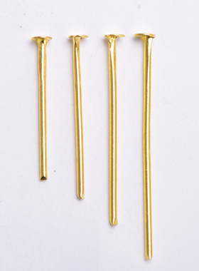 T针/T字针/T形针/平头针 手工DIY饰品配件串珠材料 16mm-22mm10克