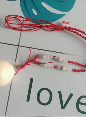 佛心果保真原果打磨好精品佛心菩提子成品红皮老果粉色手把件挂件