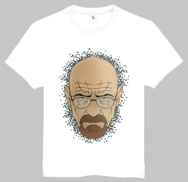 Breaking Bad T-shirt绝命毒师T恤订制T恤潮流T恤 heisenberg-图0