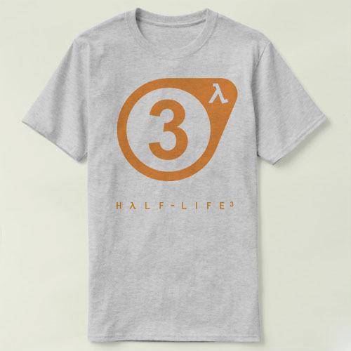 Half Life2半条命3 Tee-Shirt成人男女成人T恤DIY定制圆领衣服10-图1