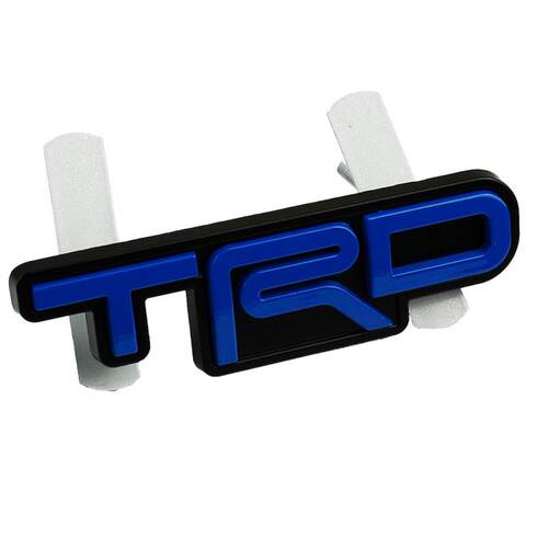 适用于丰田坦途 4runner TRD中网标 格栅彩色标 改装车贴车标金属 - 图2