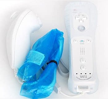 任天堂Wii手柄WiiU手柄内置体感加速器原装品质wii双节棍包邮 - 图0