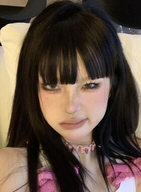 朋克铆钉镂空皮革choker颈圈骨链