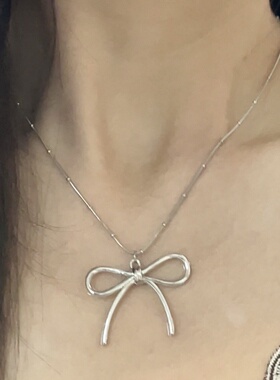 韩国小众款式ins风蝴蝶结串珠