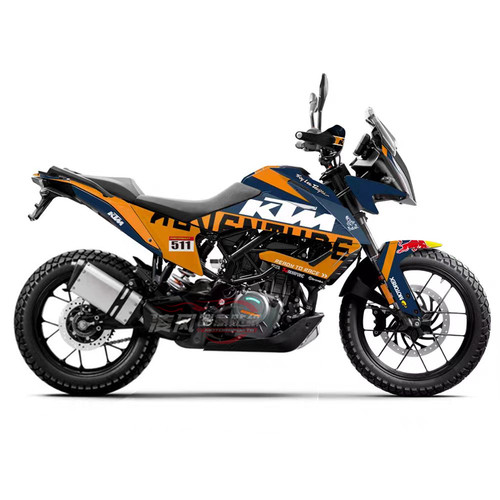 适用于KTM390ADV贴纸贴花版画全车防水改装个性贴膜拉花保护车漆 - 图0
