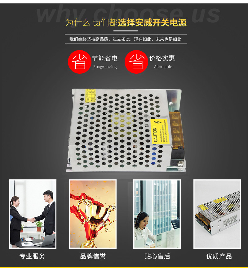 24V2.5A开关电源 220V转24V60W电源变压器 直流工控电源S-60-24,淘宝优惠券,粉丝福利购,淘宝优惠卷