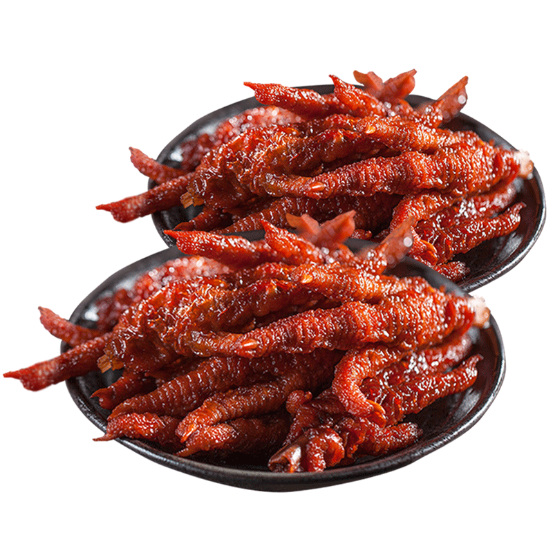 三珍斋琥珀凤爪200gX2袋卤味鸡爪子熟食休闲风爪乌镇特产零食红烧,淘宝优惠券,粉丝福利购,淘宝优惠卷