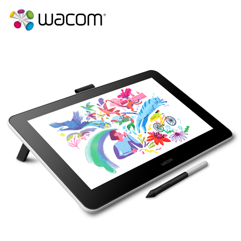 wacom one数位屏dtc133数位屏数绘屏液晶绘画屏电脑显示屏手写屏 - 图3