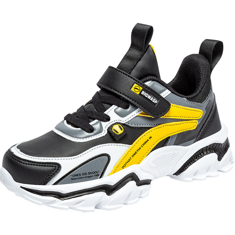 大黄蜂男童2022秋季新款中大童童鞋 大黄蜂运动鞋