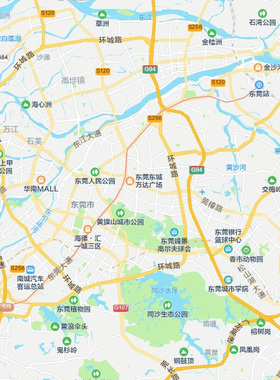 东莞市地图2026新版定制街道图高清防水装饰中介办公室贴挂图