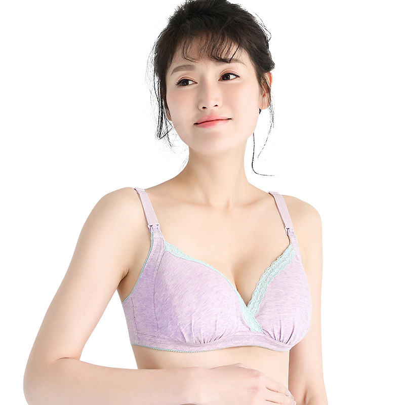 玫瑰太太哺乳喂奶怀孕期聚拢文胸 玫瑰太太哺乳文胸