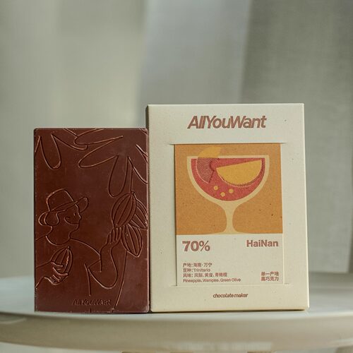 ALL YOU WANT 中国精品巧克力 单一产区排块海南燕麦 - 图3