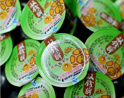 满5斤包邮 梧州双钱龟苓膏果冻 布丁 500g散装 - 图2