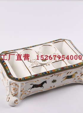 夜总会高端摆件流行陶瓷装饰欧式