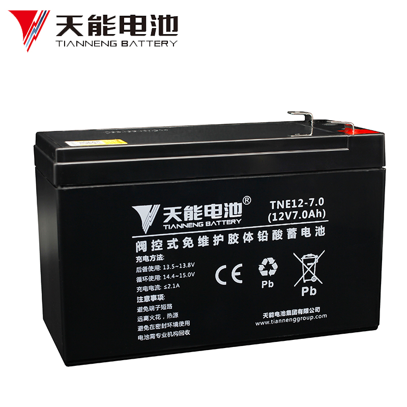 天能铅酸蓄电池12V7Ah/20Hr户外音响UPS门禁6-FM-7电动喷雾器电瓶 - 图3