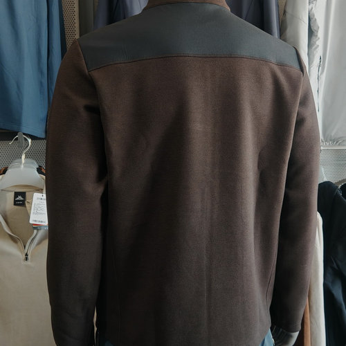 牧高笛户外25秋新款男女款防风保暖立领休闲抓绒衣外套ZM25311017 - 图0