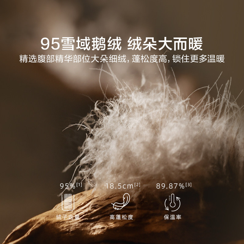 罗莱家纺95鹅绒被羽绒被子母被芯春秋二合一阻螨加厚分区保暖冬被,淘宝优惠券,粉丝福利购,淘宝优惠卷