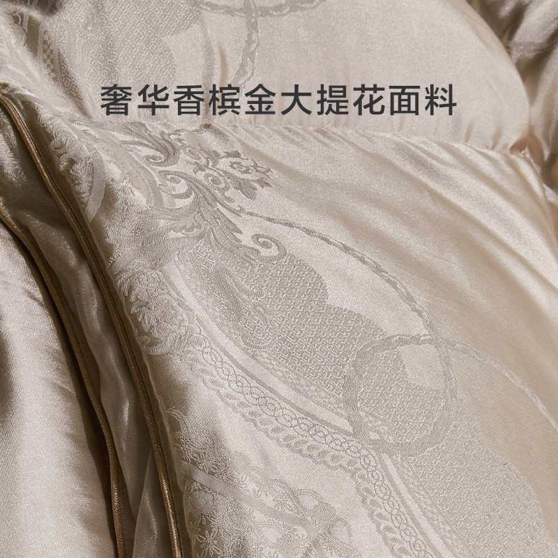 罗莱羽绒被子厚冬被宿舍超柔可水洗提花A类鹅绒结婚加厚保暖冬被,淘宝优惠券,粉丝福利购,淘宝优惠卷
