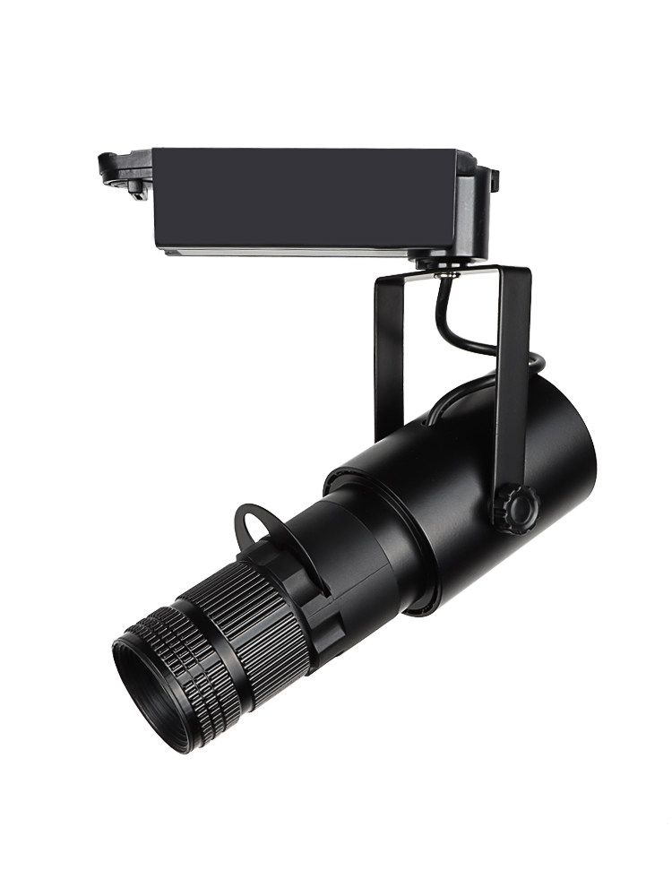 LED聚光灯可调焦光圈背景墙轨道灯博物馆酒吧餐厅KTV变焦投影射灯,淘宝优惠券,粉丝福利购,淘宝优惠卷