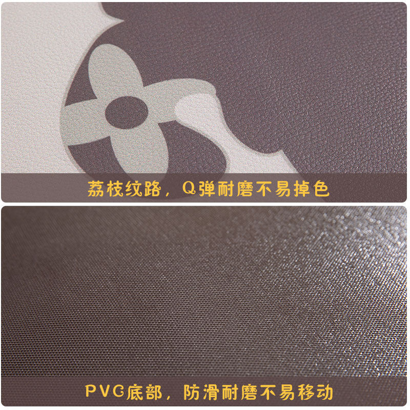 轻奢地垫入户门垫pvc可擦免洗家用皮革防滑防水玄关进门垫可裁剪,淘宝优惠券,粉丝福利购,淘宝优惠卷