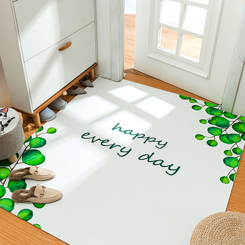 北欧皮革地垫入户门垫可擦免洗懒人玄关垫轻奢PVC进门地垫家用,淘宝优惠券,粉丝福利购,淘宝优惠卷