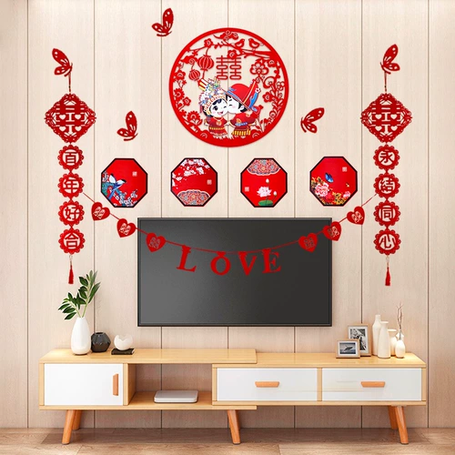 Heyuan Xipu Living Room Фон Стена Свадебная комната планировка свадьбы новая комната сцена сцены