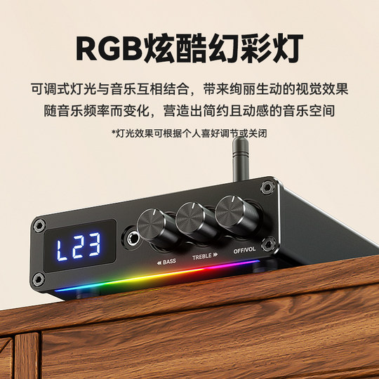 Mini wireless 5.3 Bluetooth digital amplifier for home use 200W high power TPA3116 fever dual-channel HIFI