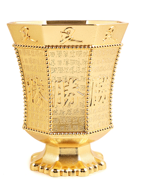 原装正品李居明九运常年吉祥物[大胜杯]摆件家居办公客厅摆设