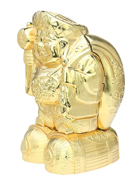 原装正品李居明九运常年吉祥物三财大财箱摆件九运客厅办公室摆设