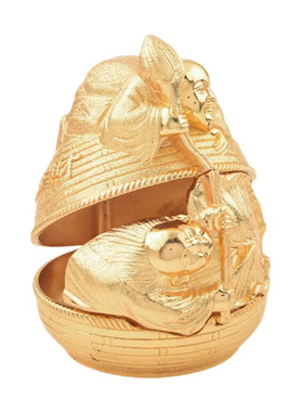 蛇年吉祥物[九运大金箩]摆件