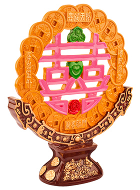 李居明马年吉祥物喜从天降摆件