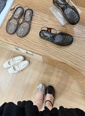 韩国重工串珠花朵鞋扣黏贴款
