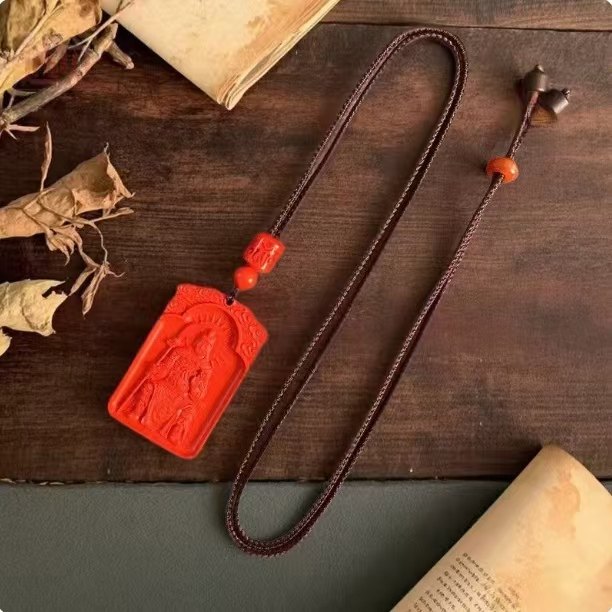 2026年马年高含量朱砂文哲大将军平安挂件招财本命年马鼠牛兔羊鸡,淘宝优惠券,粉丝福利购,淘宝优惠卷