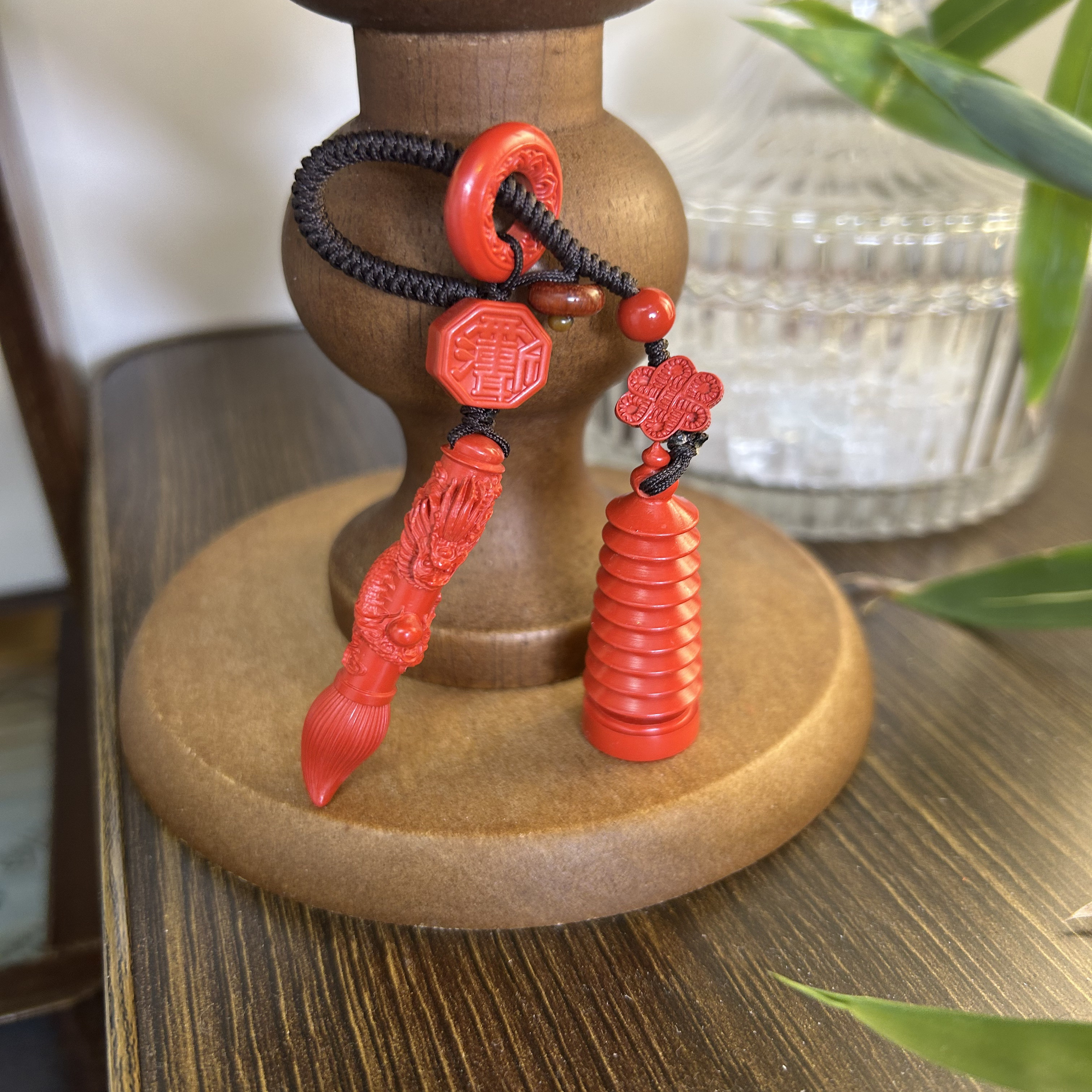 高含量朱砂文昌塔钥匙扣红砂文昌笔盘龙笔吊坠紫微讳平安包挂件,淘宝优惠券,粉丝福利购,淘宝优惠卷