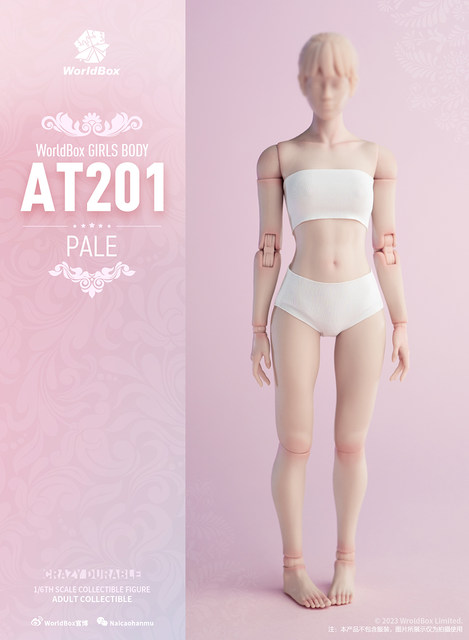 Worldbox resistant female body with movable joints 1/6