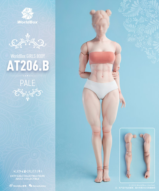 1/6 female body muscle version AT2061/6