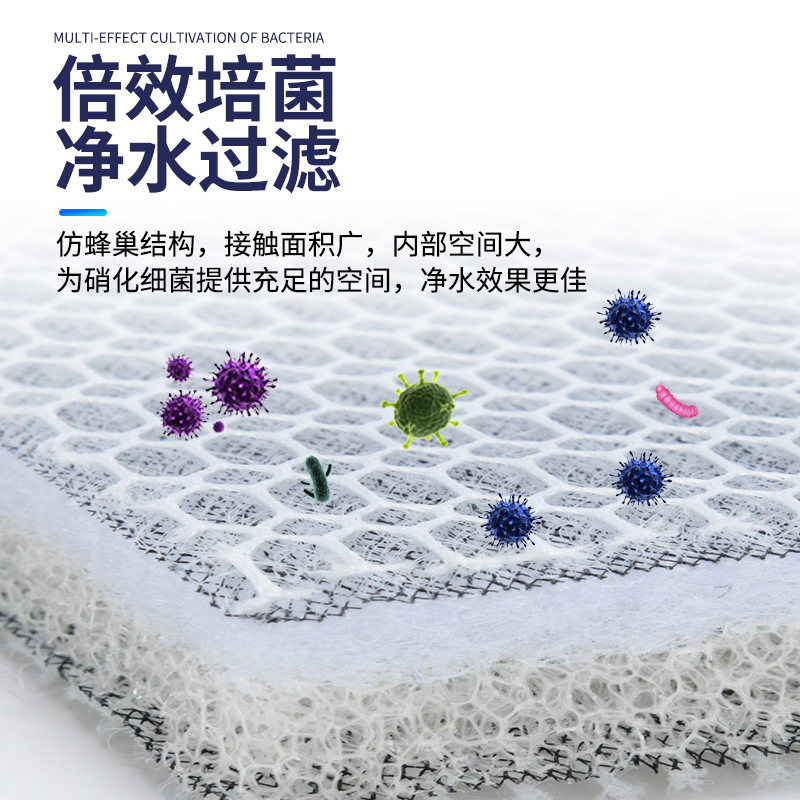 鱼缸用无胶生化过滤方块棉洗不烂高密度海绵加厚净水魔毯养鱼材料,淘宝优惠券,粉丝福利购,淘宝优惠卷