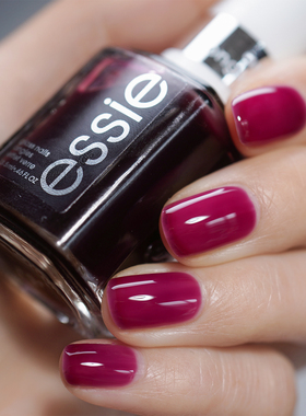 ESSIE8-free配方半透浆果紫指甲