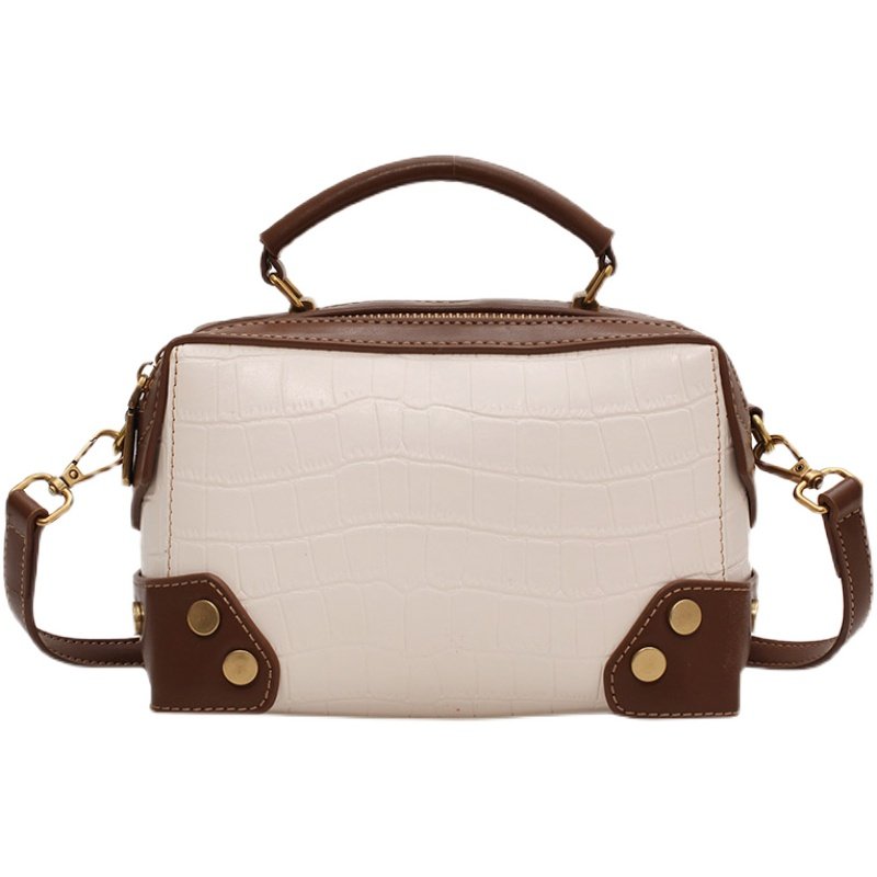 高级感法国小众设计包包女2022新款潮时尚撞色单肩包斜挎包小方包,淘宝优惠券,粉丝福利购,淘宝优惠卷