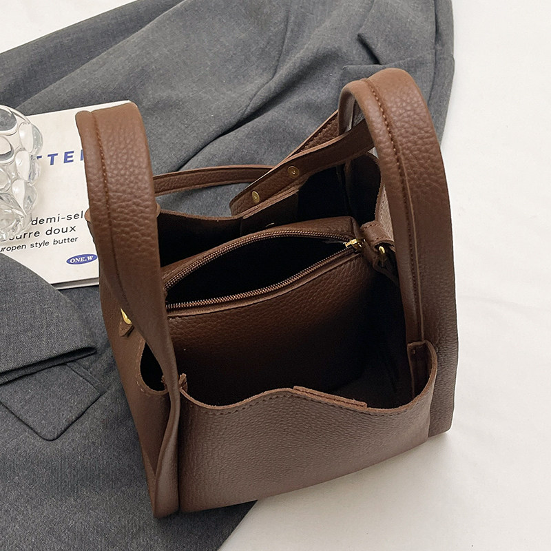 高级感小包包女式2025春夏新款潮时尚手拎袋手提包百搭斜挎水桶包,淘宝优惠券,粉丝福利购,淘宝优惠卷