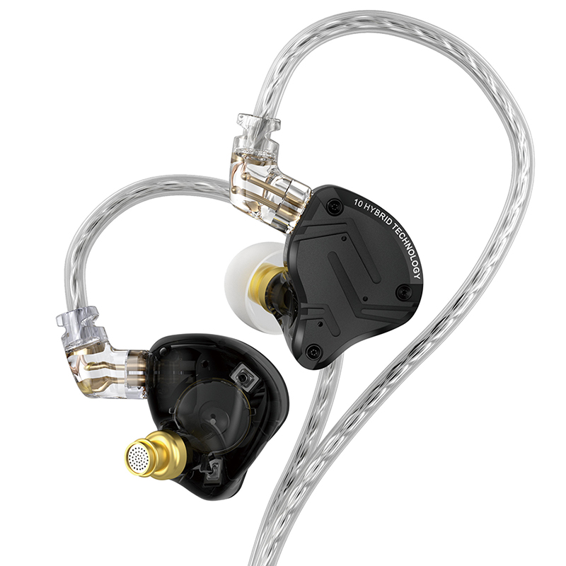 KZ ZS10 pro X有线耳机入耳式圈铁电竞游戏电脑吃鸡hifi监听线控 - 图3