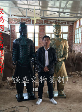 泥塑陶土兵马俑陶俑陶土泥人现货