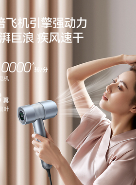 德尔玛智能恒温负离子吹风机CF30